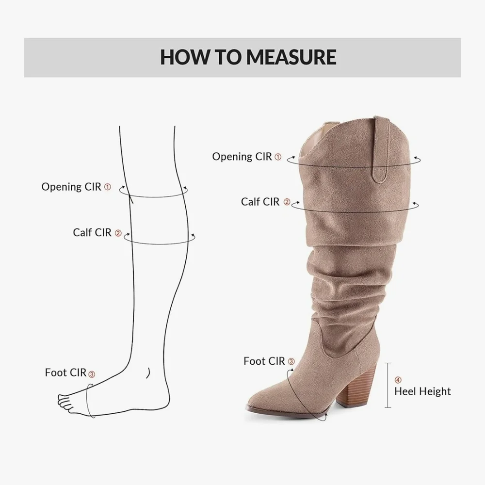 Amazon Women's Over the Knee Boots - Taupe, 8.5 Wide